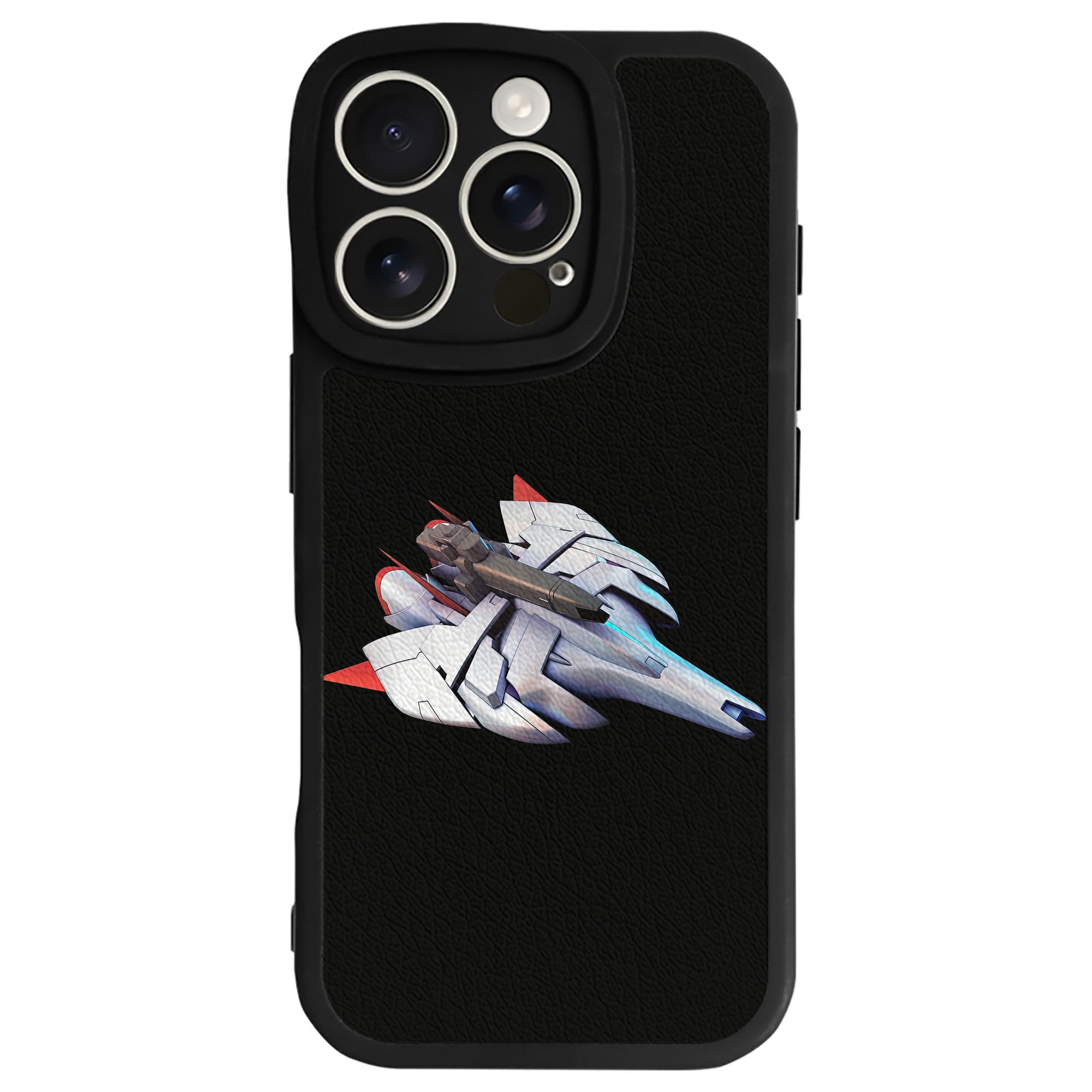 （画像用） 機動戦士ガンダム Mobile Suit Gundam 【iPhone 16シリーズ対応】シリコンスマホケース（レザー調） 材質：シリコン